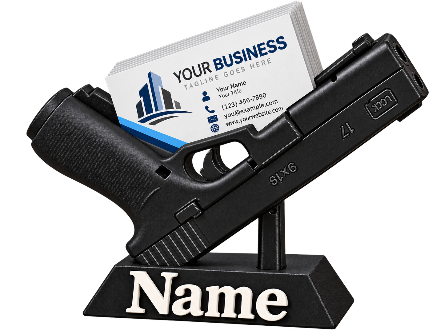 Custom Business Card Holder